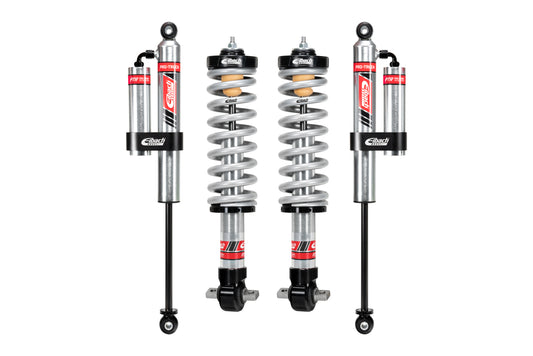 Pair of Front Coilovers + Rear Reservoir Shocks by Eibach