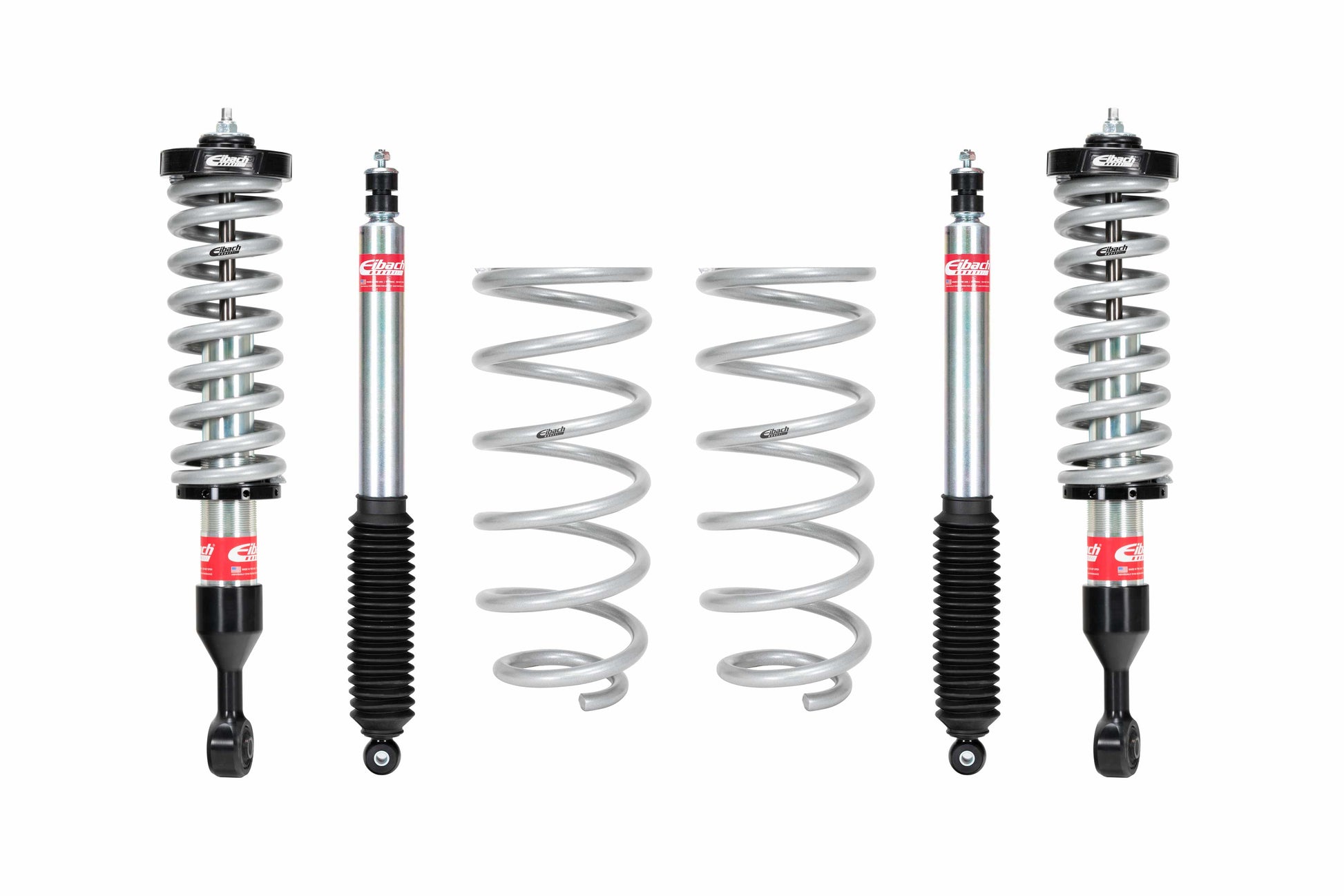 Pair of Front Coilovers + Rear Shocks + Rear Springs by Eibach