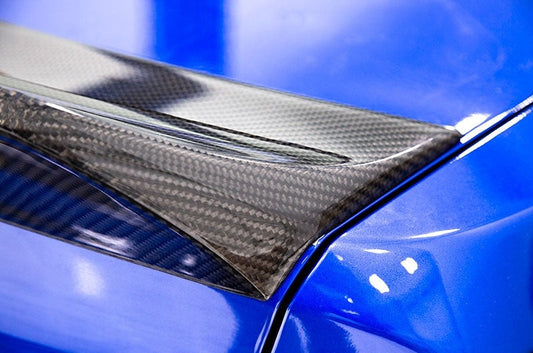 OLM Single Point Duckbill Trunk Spoiler (Carbon Fiber) - 15+ WRX / STI by OLM