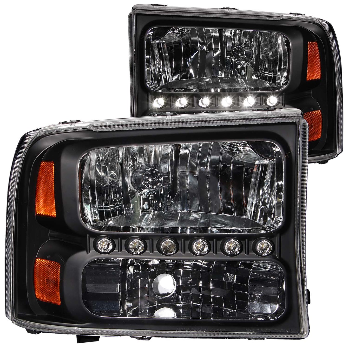 Not For Use w/Sealed Beam Headlights by ANZO USA