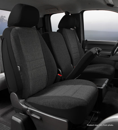 OE30 Series - Oe Tweed Custom Fit Front Seat Cover- Charcoal by FIA