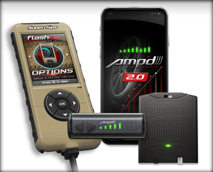 Superchips Flashcal and Amp'd 2.0 Kit by Superchips