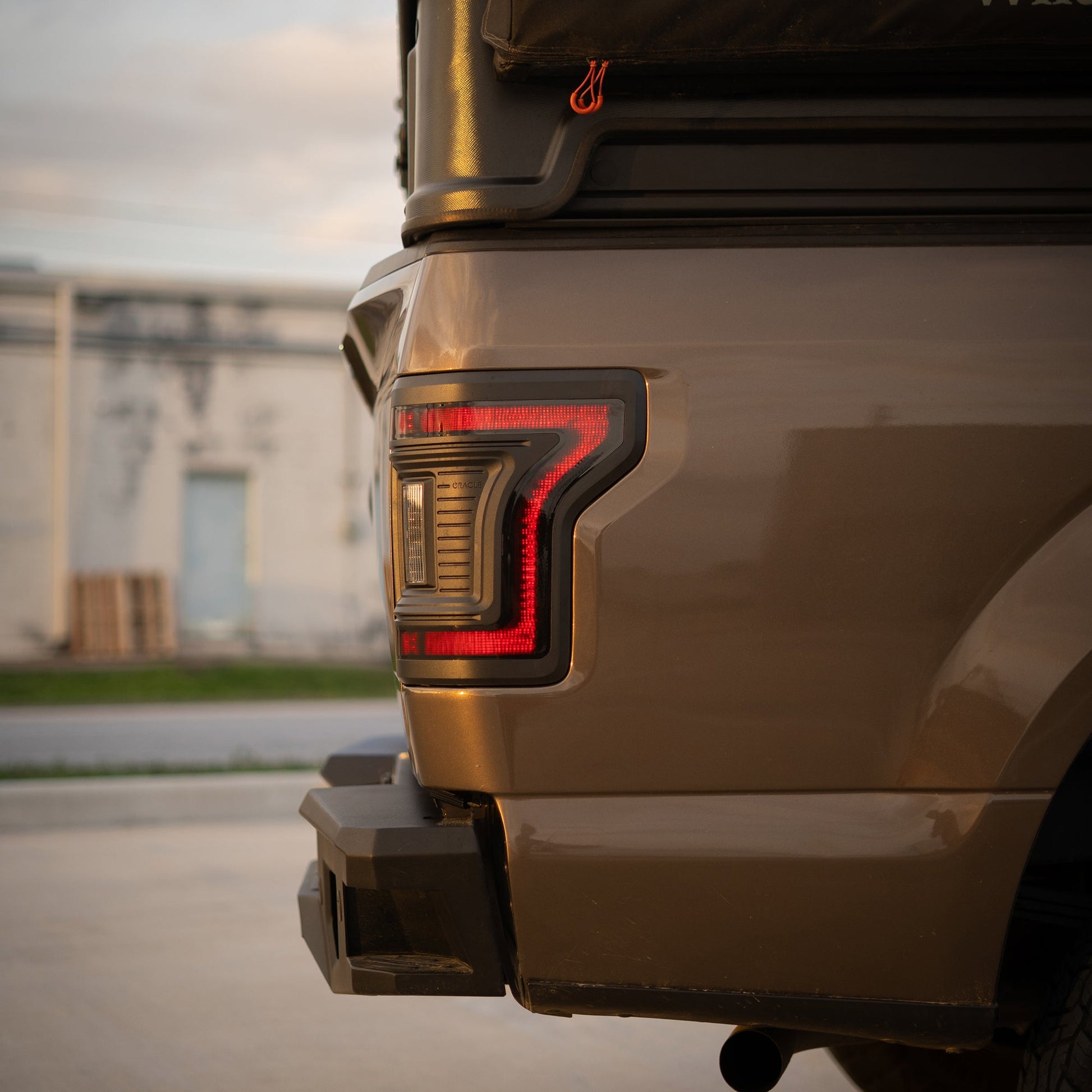 Flush Mount LED Tail Lights 2015-2020 Ford F-150 Sequential Turn Signals BLIS by ORACLE Lighting