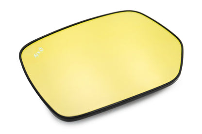 OLM Wide Angle Convex Mirrors with Defrosters / Turn Signals / Blind Spot Detection (Golden) - 2015-2021 WRX/STI by OLM