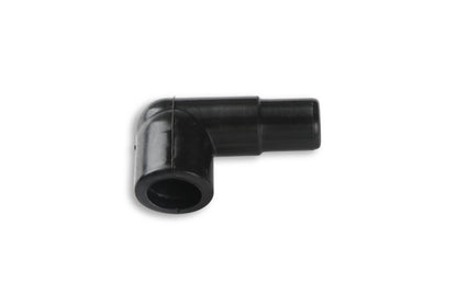 Spark Plug Wire Set- 8mm - Black Wire with Black 90 Deg Boots by ACCEL