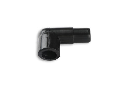Spark Plug Wire Set- 8mm - Black Wire with Black 90 Deg Boots by ACCEL