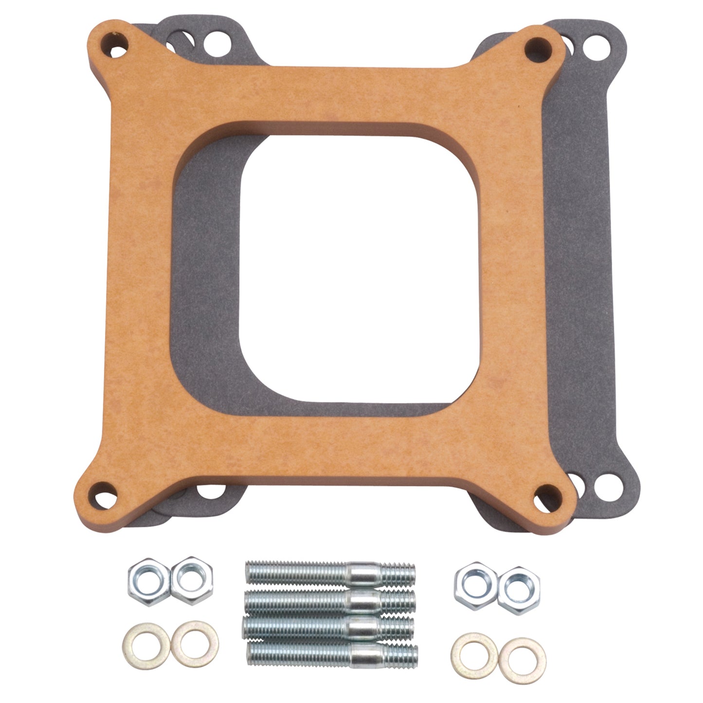 Edelbrock Carb Spacer 1/2-Inch Open Wood Design by Edelbrock