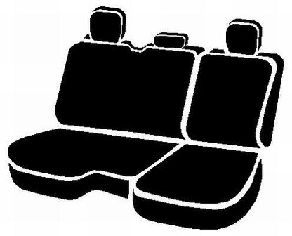 SP80 Series - Seat Protector Poly-Cotton Custom Fit Rear Seat Cover - Black by FIA