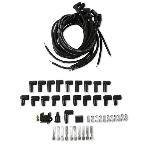 Street-Fire Wire Set 8 Cyl 90°, Sock/ HEI, Univ by MSD