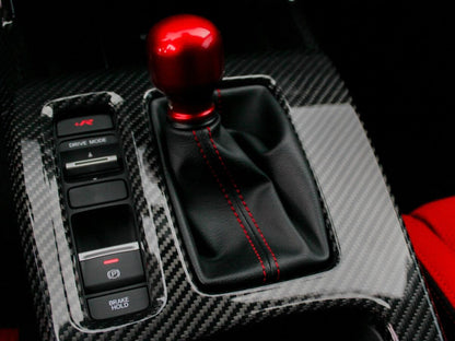 OLM LE Carbon Fiber Shift Panel Cover - 2023+ Honda Civic FL5 Type R by OLM