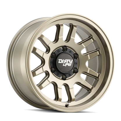 DIRTY LIFE CANYON 9310 SATIN GOLD 17X9 5-127 -12MM 71.5MM by DIRTY LIFE
