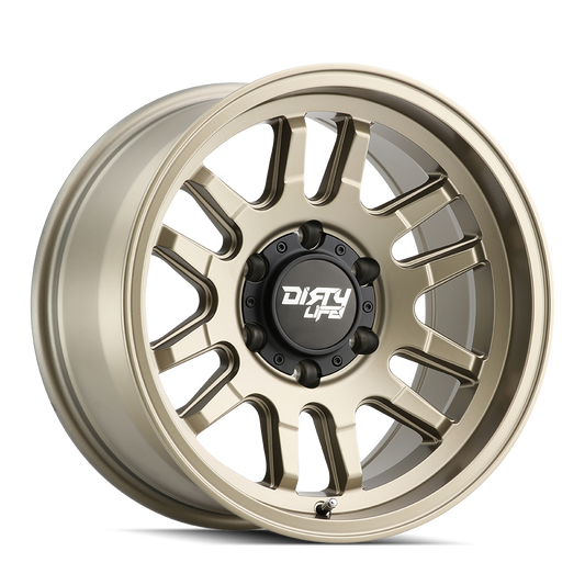 DIRTY LIFE CANYON 9310 SATIN GOLD 17X9 5-127 -12MM 71.5MM by DIRTY LIFE