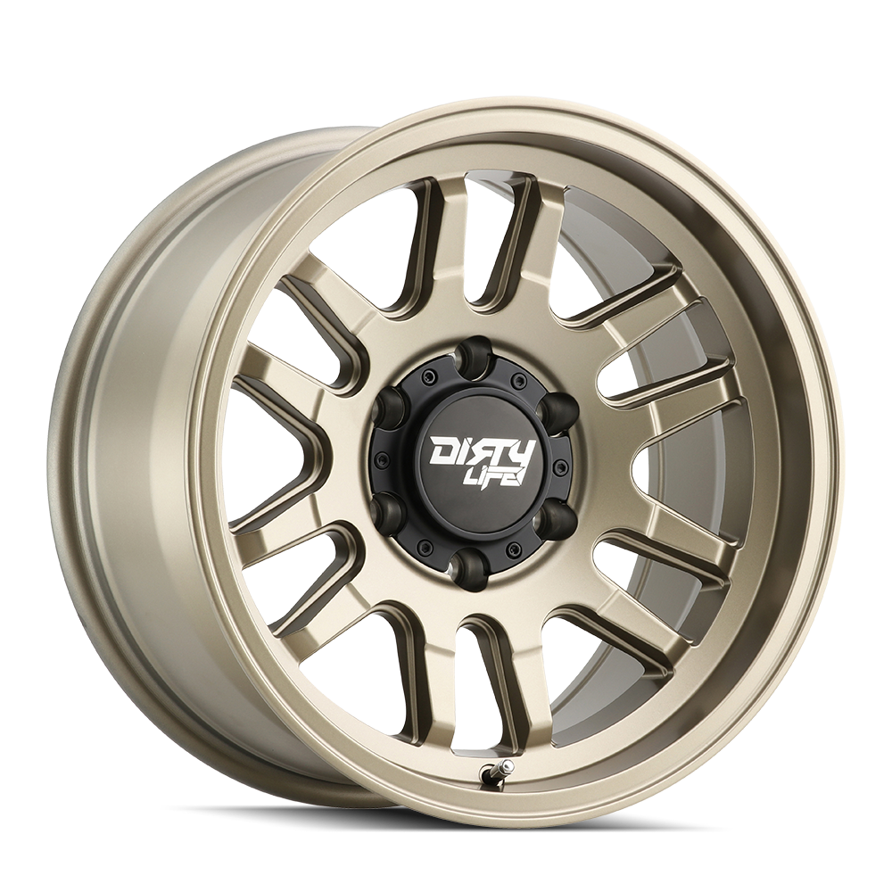 DIRTY LIFE CANYON 9310 SATIN GOLD 17X9 6-139.7 0MM 106MM by DIRTY LIFE