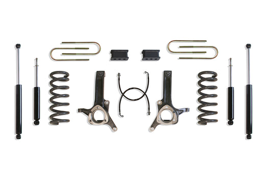 6.5" LIFT KIT (DIESEL, 3.625" U-BOLTS) by MaxTrac