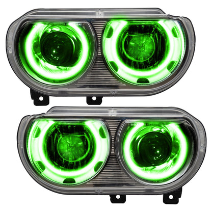 ORACLE Lighting 2008-2014 Dodge Challenger Pre-Assembled Headlights - HID by ORACLE Lighting