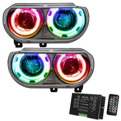 ORACLE Lighting 2008-2014 Dodge Challenger Pre-Assembled Headlights - HID by ORACLE Lighting
