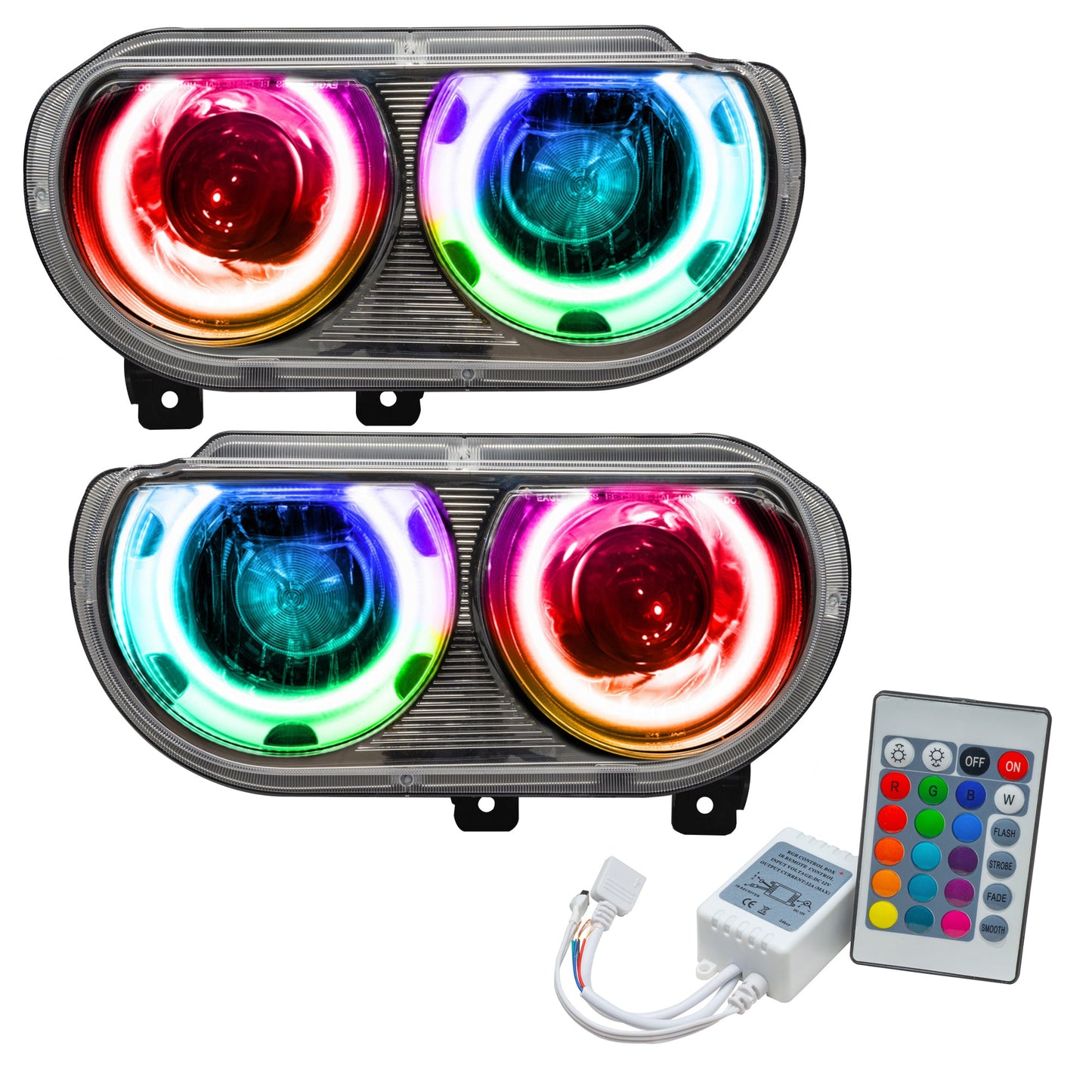 ORACLE Lighting 2008-2014 Dodge Challenger Pre-Assembled Headlights - HID by ORACLE Lighting