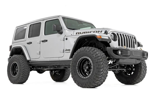Rough Country 3.5 Inch Lift Kit C/A Drop | 4-Door | 392 | Jeep Wrangler Unlimited (18-23) by Rough Country