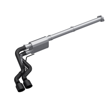 3in. Cat-Back. 2.5in. Dual Pre-Axle. BLK by MBRP Exhaust