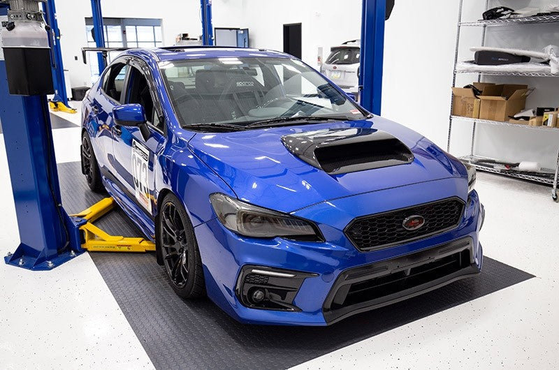 OLM Oversized Carbon Fiber Hood Scoop - 2015-2021 WRX / STI by OLM