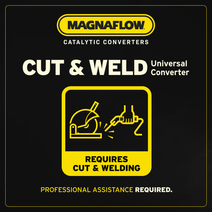 Magnaflow Standard Grade Universal Catalytic Converter - 2.50in. by MagnaFlow Exhaust Products