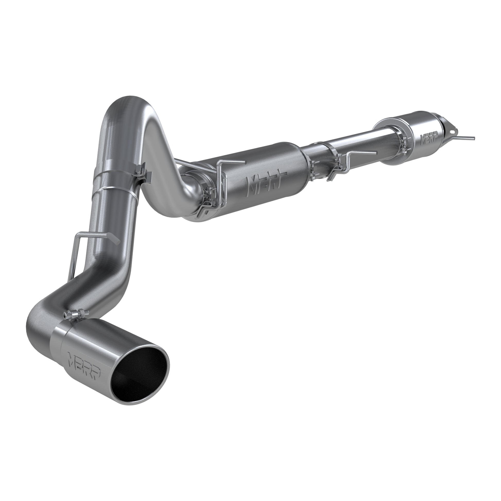 4in. Cat-Back. Single Side Exit. Street Version. T304 Stainless Steel. by MBRP Exhaust