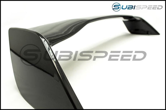 OLM STI Style Paint Matched Spoiler - Dark Gray Metallic Asphalt - 2015-2021 Subaru WRX / STI by OLM