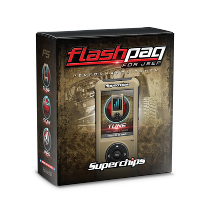Superchips F5 Flashpaq for 98-14 Jeep by Superchips