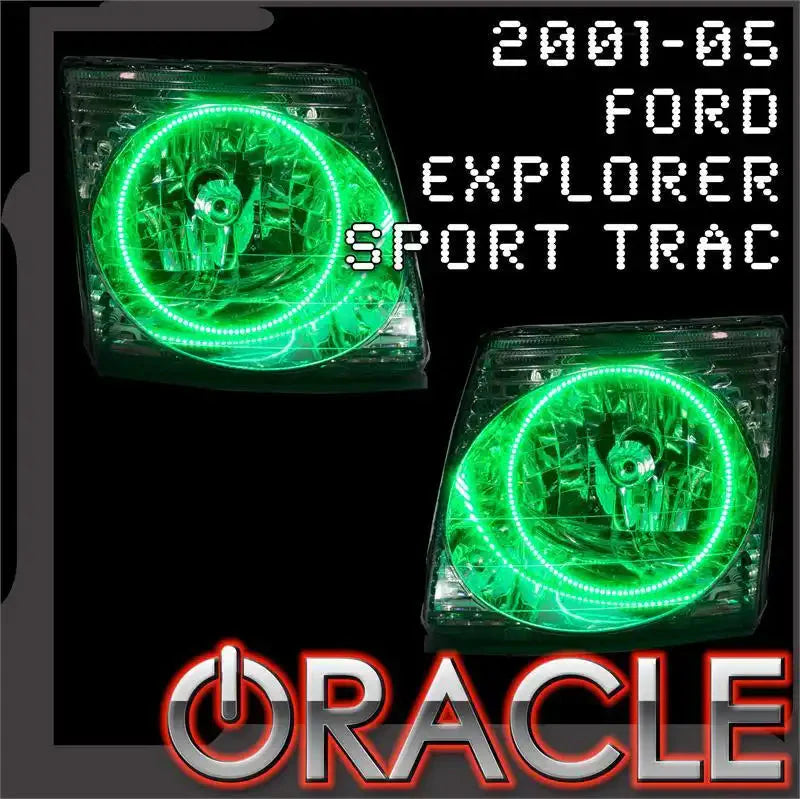 ORACLE Lighting 2001-2005 Ford Explorer Sport Trac LED Headlight Halo Kit by ORACLE Lighting