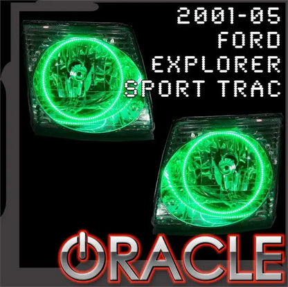 ORACLE Lighting 2001-2005 Ford Explorer Sport Trac LED Headlight Halo Kit by ORACLE Lighting
