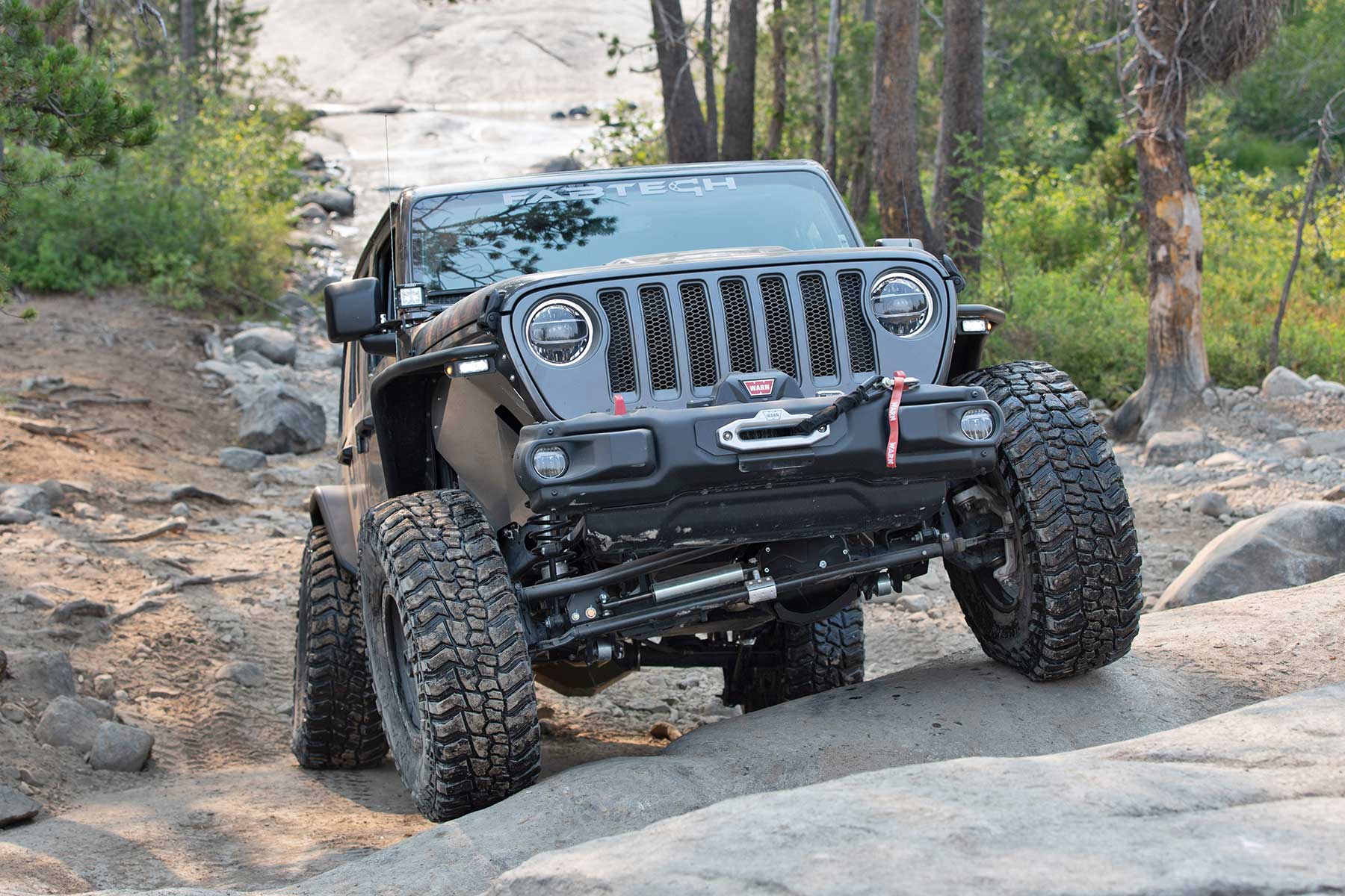 JEEP HIGH CLEAR STEER STAB DL. by Fabtech