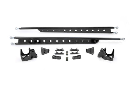 SUPER DUTY TRCTN BARS BLACK. by Fabtech