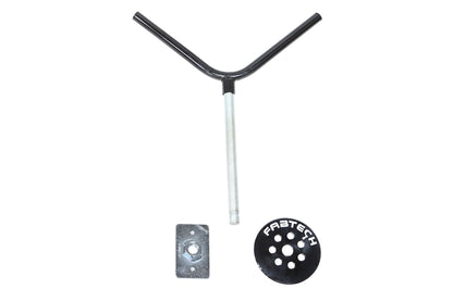 SPARE TIRE MNT BLACK. by Fabtech