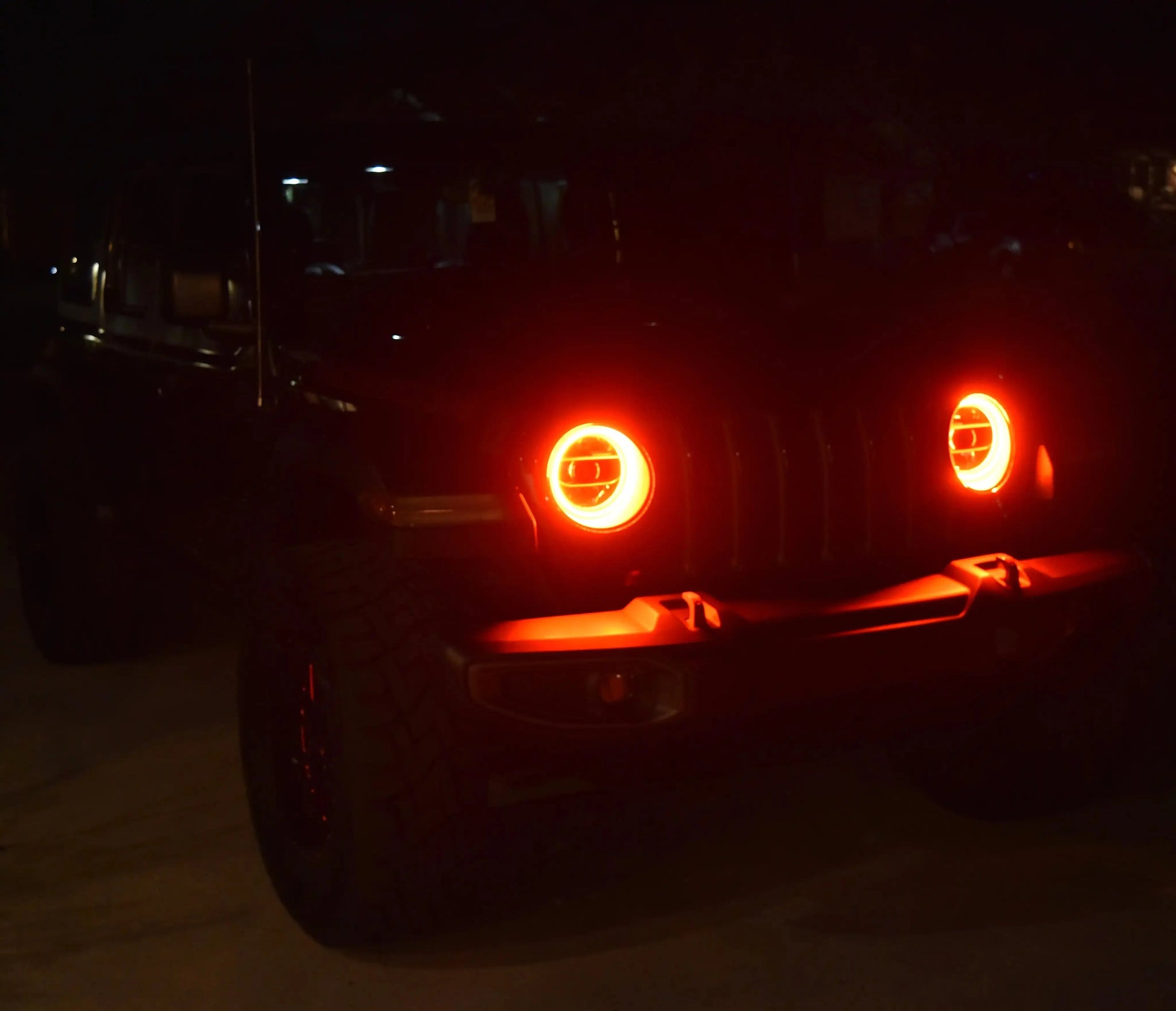 ORACLE Lighting 2020-2025 Jeep Gladiator JT LED Headlight Surface Mount Halo Kit by ORACLE Lighting