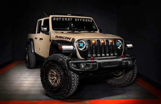 ORACLE Lighting "Demon Eye" ColorSHIFT Projector Illumination Kit - Jeep Gladiator by ORACLE Lighting