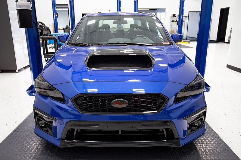OLM Oversized Carbon Fiber Hood Scoop - 2015-2021 WRX / STI by OLM