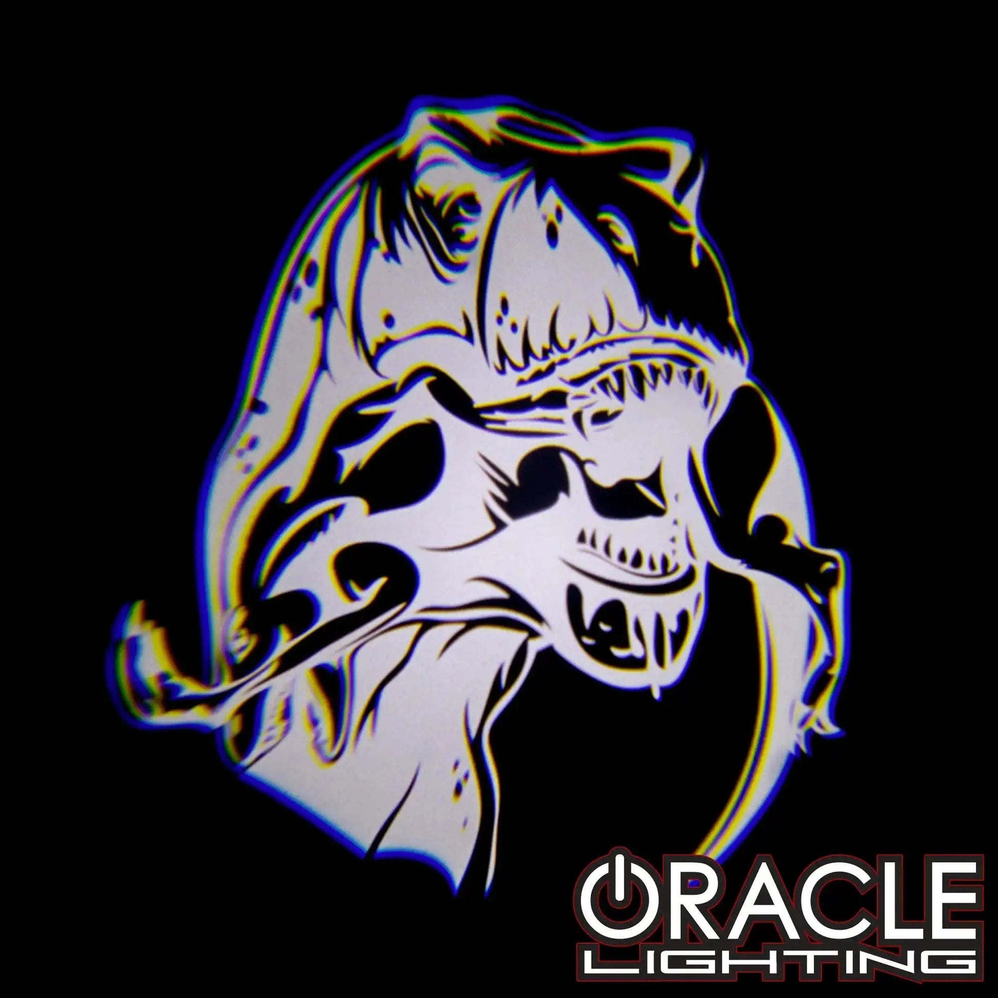 ORACLE Lighting GOBO T-REX Logo Puddle Lights by ORACLE Lighting