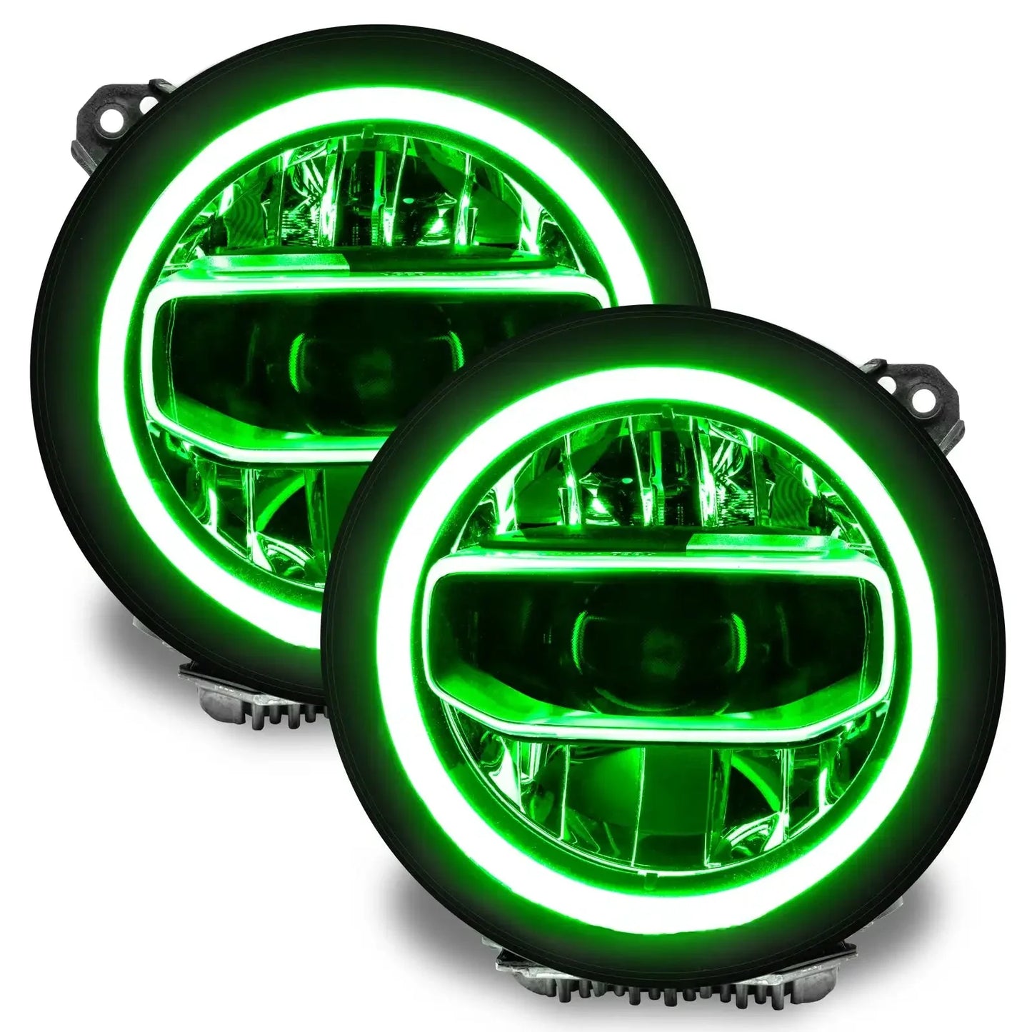 ORACLE Lighting Jeep Wrangler JL ColorSHIFT RGB+W Headlight DRL Upgrade Kit by ORACLE Lighting