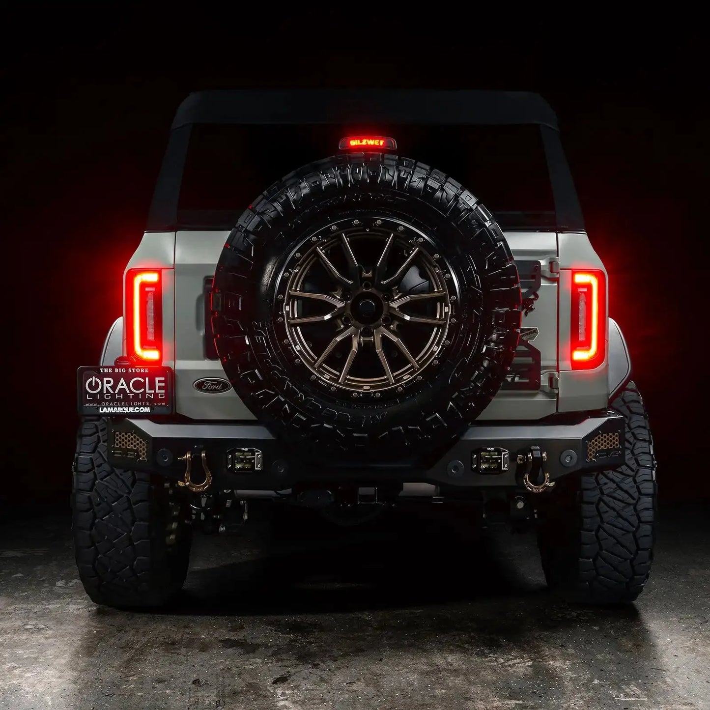 V2 | 2021-2025 Ford Bronco Flush Mount LED Tail Lights - Low Profile | 1,400 Lumens by ORACLE Lighting