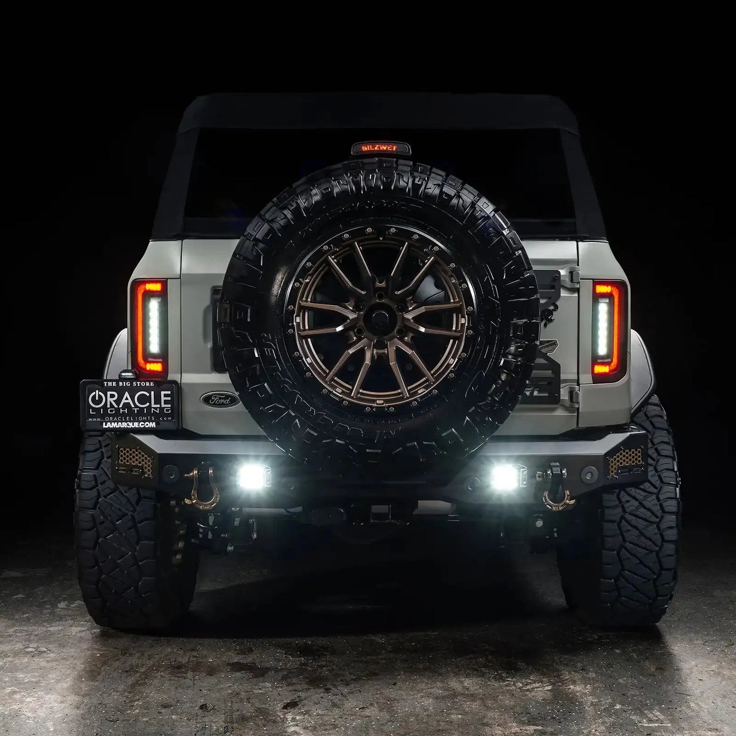V2 | 2021-2025 Ford Bronco Flush Mount LED Tail Lights - Low Profile | 1,400 Lumens by ORACLE Lighting