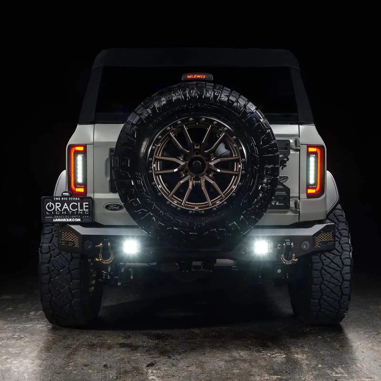 V2 | 2021-2025 Ford Bronco Flush Mount LED Tail Lights - Low Profile | 1,400 Lumens by ORACLE Lighting