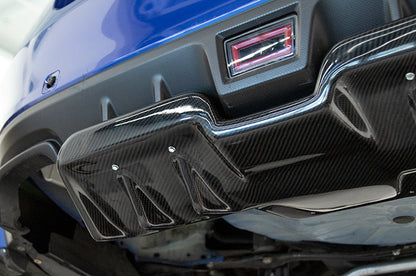 OLM A1 Style Carbon Fiber Rear Diffuser - 2015-2021 WRX / STI by OLM