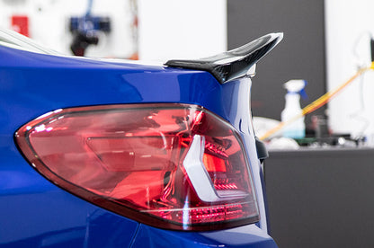 OLM V Style Carbon Fiber Trunk Spoiler - 2015+ WRX / STI by OLM