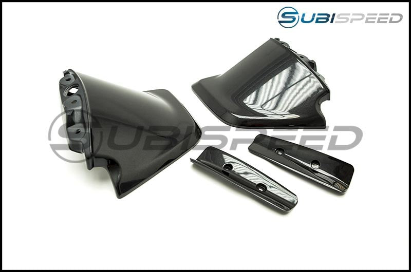 OLM STI Style Paint Matched Spoiler - Dark Gray Metallic Asphalt - 2015-2021 Subaru WRX / STI by OLM