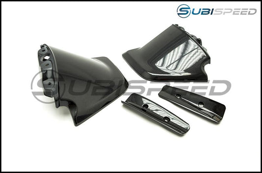 OLM STI Style Paint Matched Spoiler - Crystal Black Silica / Raven - 2015-2021 Subaru WRX / STI by OLM