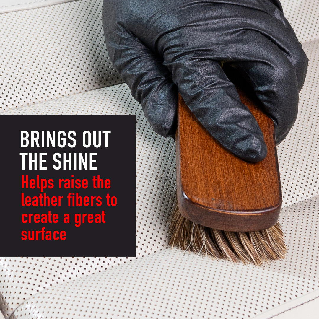 Horse Hair Brush for Cleaning Upholstery by MaxshineUSA