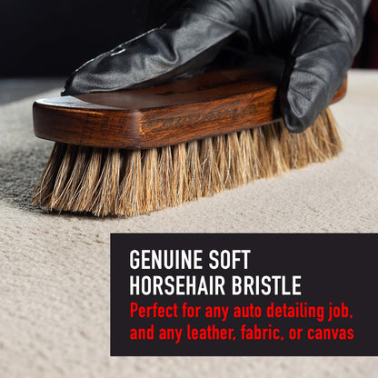 Horse Hair Brush for Cleaning Upholstery by MaxshineUSA