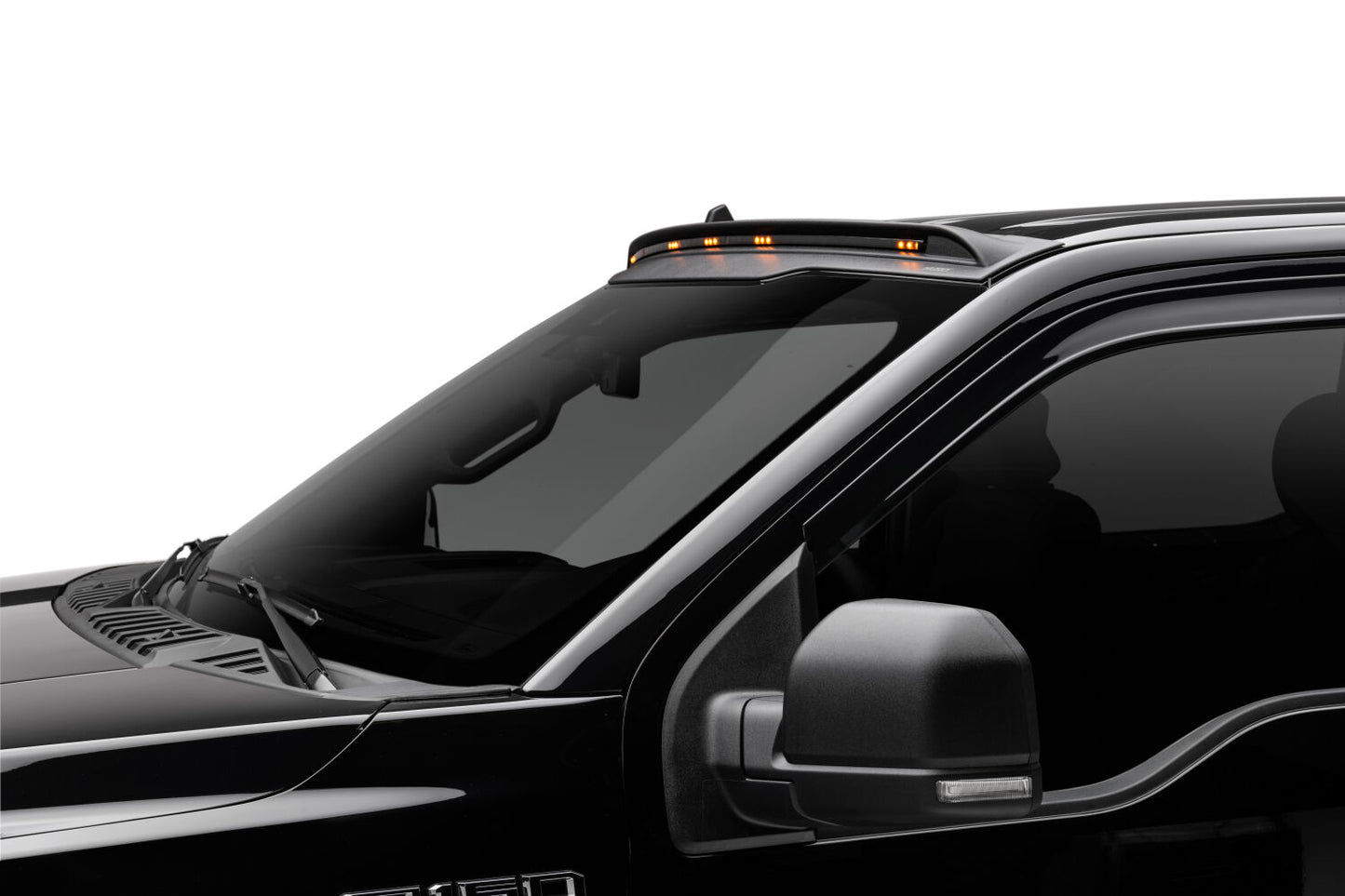 AeroCab Pro Marker Light with continuous LED lights; Black by Husky Liners