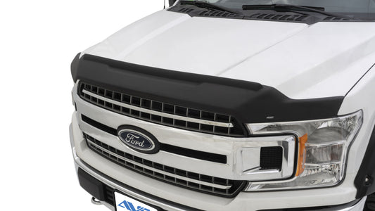 Aeroskin II Hood Protector - Matte Black Low Profile by Husky Liners