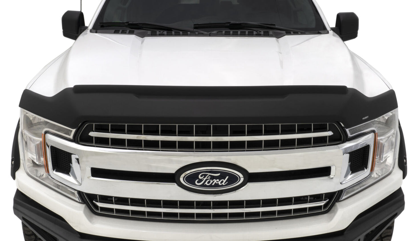 Aeroskin II Hood Protector - Matte Black Low Profile by Husky Liners